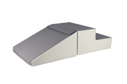 Mini Step and Slide – White/Grey